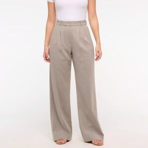 Curve Love A&F Sloane Tailored Wide Leg Pant